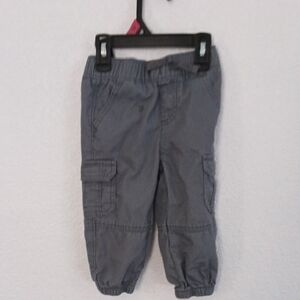 wonder nation Gray Cargo Jogger Pants